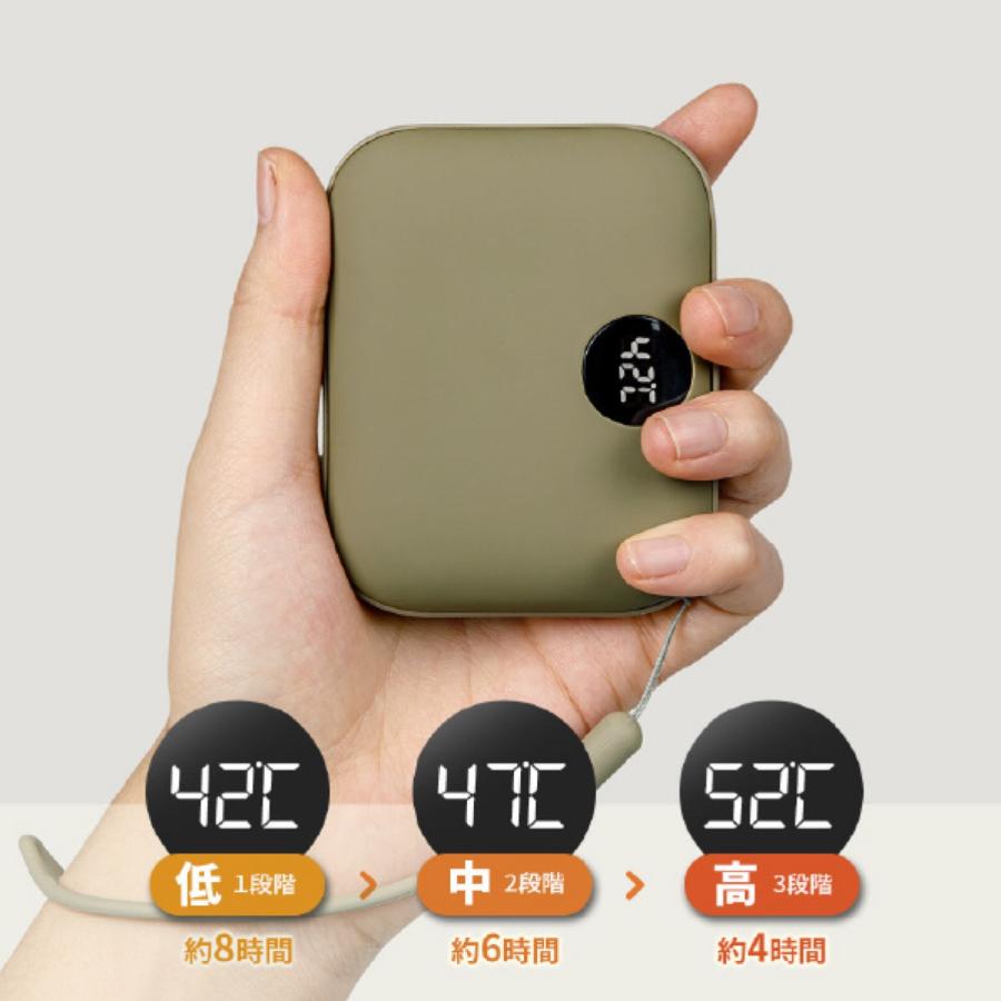 Coolean CL-286 USB充電式 カイロ あったかPOMI モバイルバッテリー ハンドウォーマー コンパクト ロアインターナショナル ROA (05) |  | 03