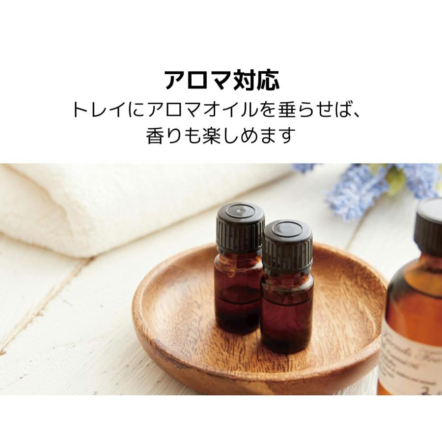 APIX  AHD-124 超音波式 アロマ加湿器 SHIZUKU Touch タンク容量 3.3L しずく タッチ 雫型 アロマ対応 アピックス (08) | SHIZUKU CLEAN | 05