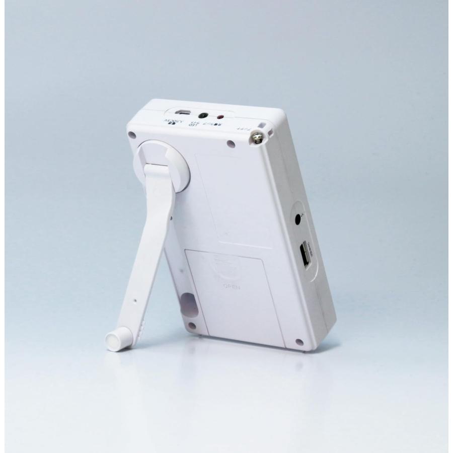 EAST EA-1SR 手回し充電付き ワンセグラジオ 1SEG ワンセグ TV AM FM ラジオ ワイドFM イースト AZUMA アズマ (05) |  | 03