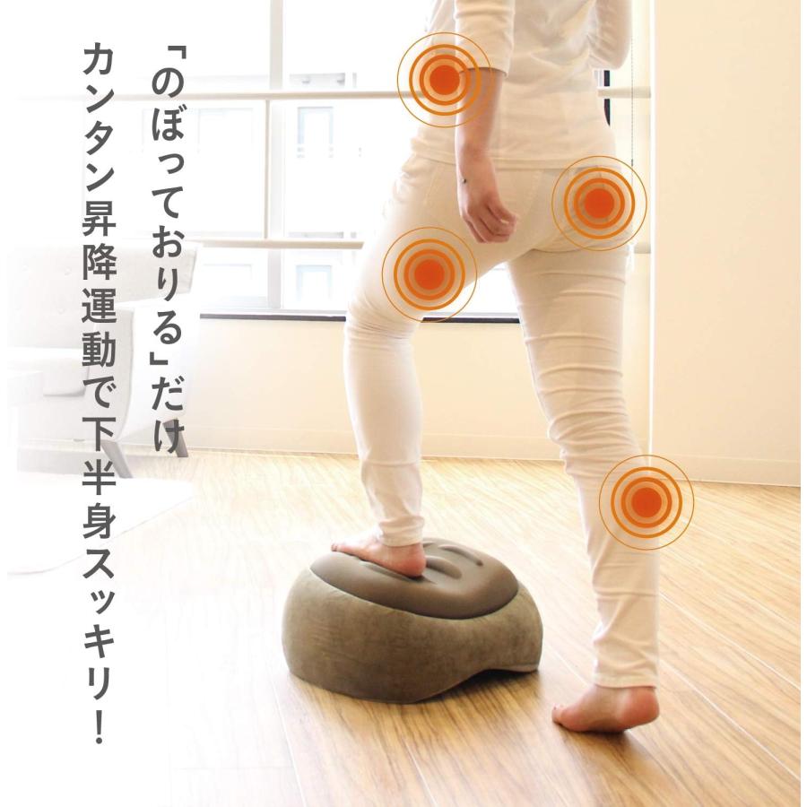 PROIDEA  スリムルームステッパー 0070-2331 多機能 クッション スツール エクササイズ ストレッチ 足枕 骨盤 足 お腹 プロイデア (R) | PROIDEA | 01