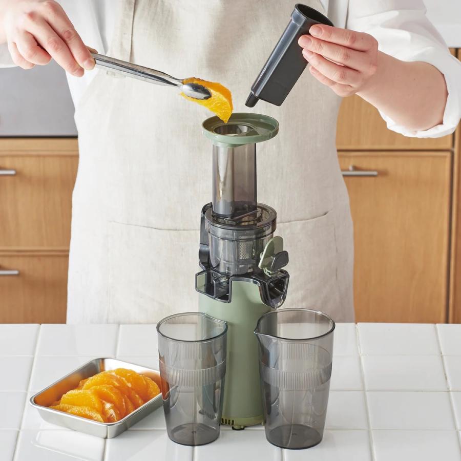 NEUTRAL NR-K-BD4 ミニスロージューサー 搾りカス分離 小型 ジューサー 低速回転 酸化しにくい ニュートラル ラドンナ (R) | NEUTRAL（LADONNA） | 06