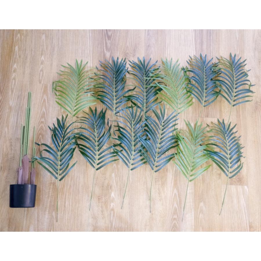 Eclia アーティシャルグリーン アレカバーム フェイクグリーン CT触媒 抗菌 消臭 防汚 日本国内加工 組立式 造花 エクリア Eclia KH-61394 (D1-12) |  | 02