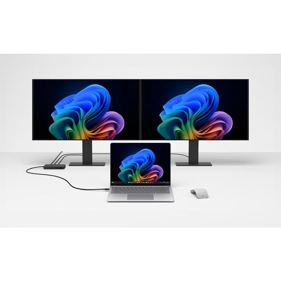 マイクロソフト Surface USB4 ドック USB-C USB-A HDMI Thunderbolt データ転送 EP2-19845 (06) | Surface | 01