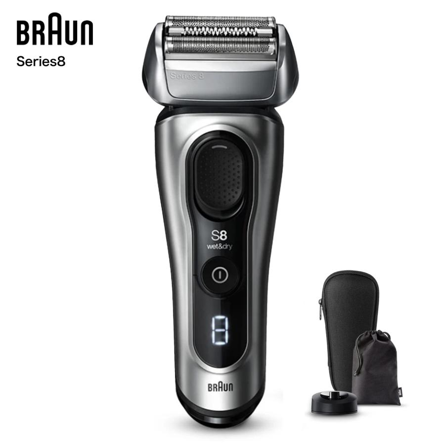 BRAUN 8417S-V シリーズ8 深剃り シェーバーフィット お風呂 BRAUN 8417S-V シリーズ8 深剃り シェーバーフィット お風呂