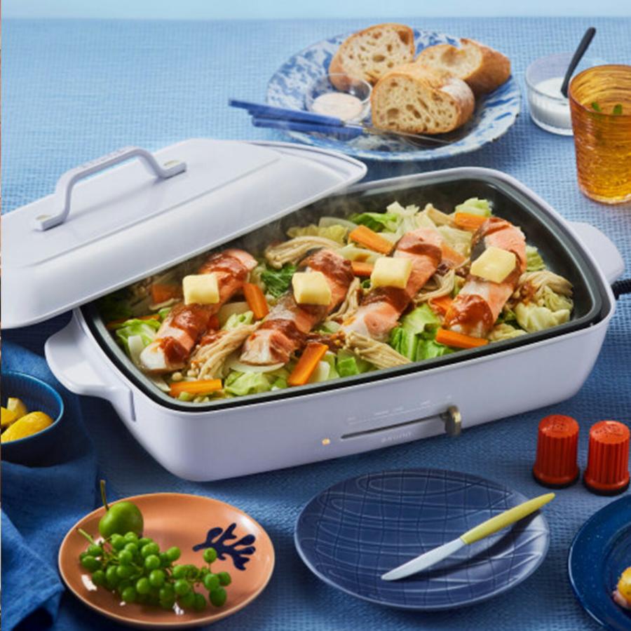 BRUNO BOE026 グランデホットプレート 平面プレート たこ焼きプレート 4〜5人用 250℃ ホットプレート ブルーノ (10) | BRUNO | 03