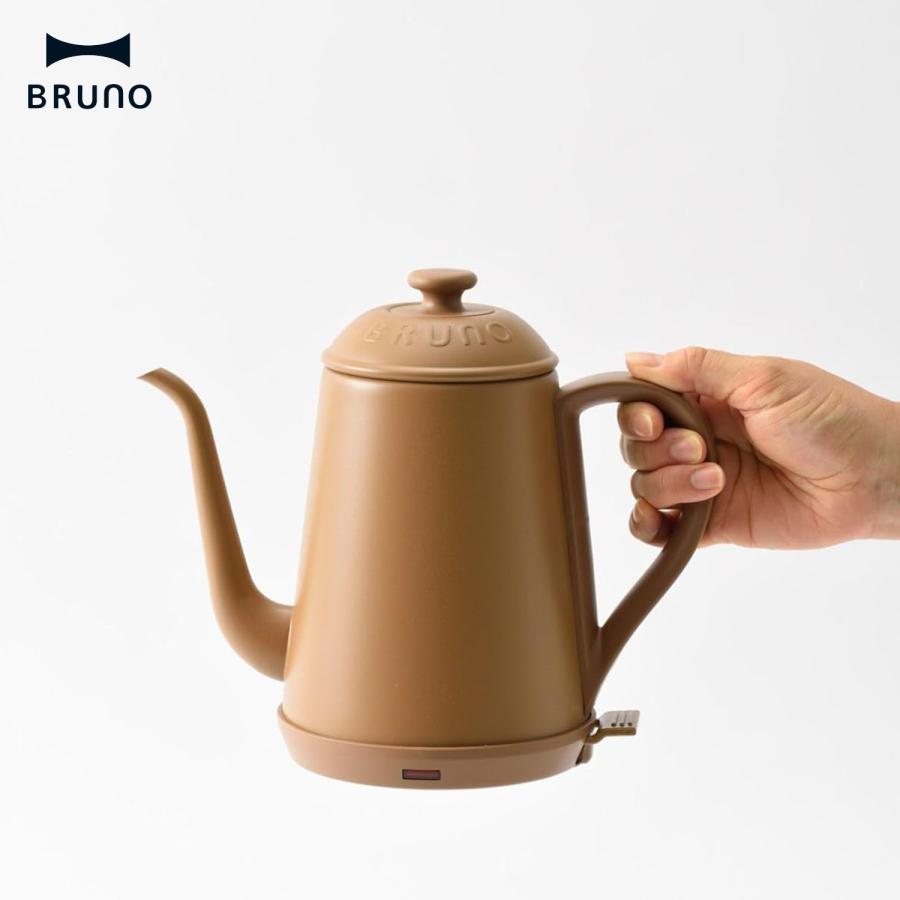 BRUNO BOE072-GBR ステンレス デイリーケトル 1.0L 電気 ケトル 1000W 焚き防止機能 ブルーノ (08) | BRUNO | 02