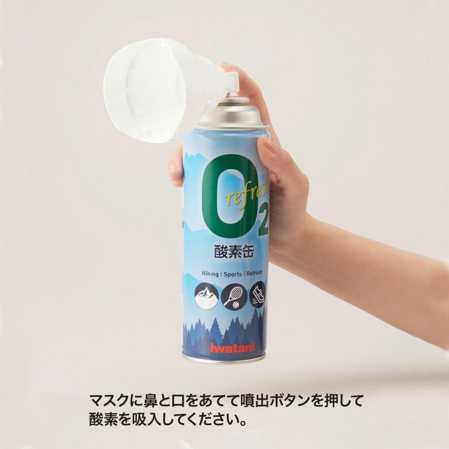 Iwatani IRS-1 酸素缶 酸素 マスク ボンベ ハイキング 登山 ジョギング スポーツ 岩谷産業 (08) |  | 06