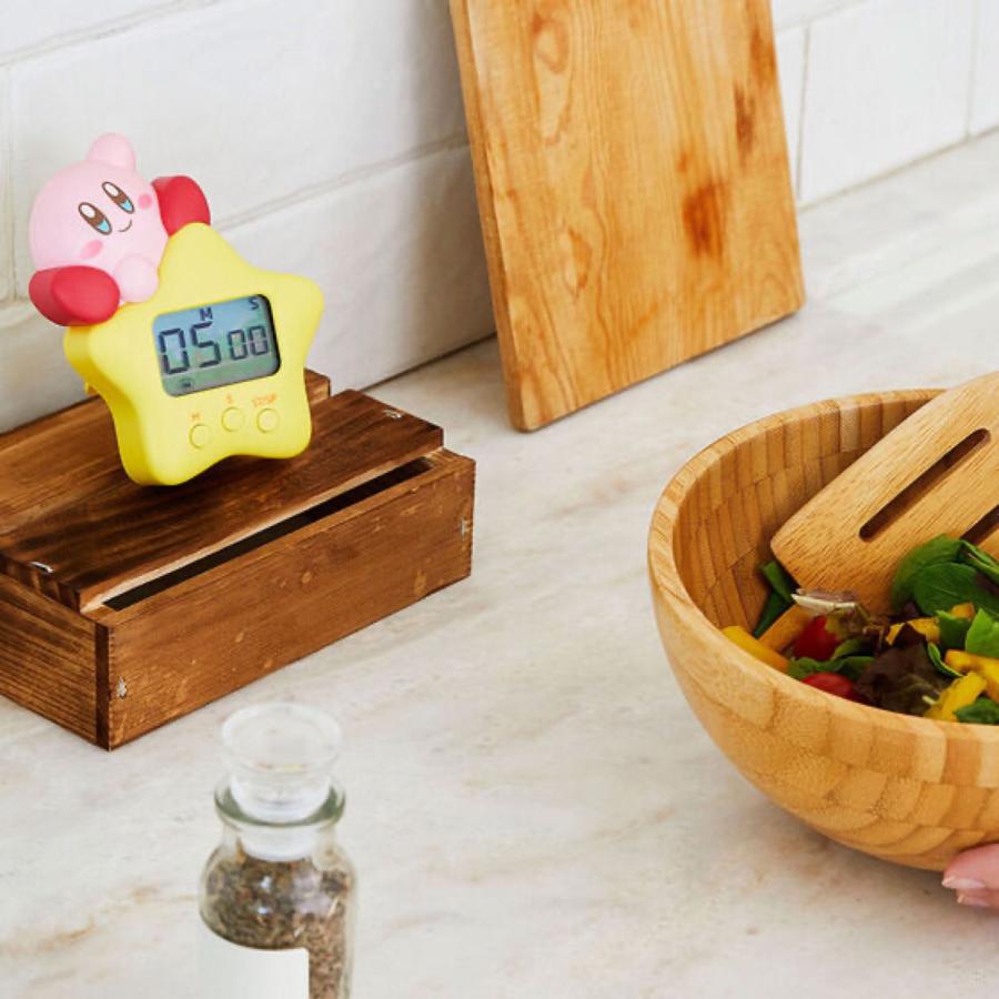 BANDAI きゃらタイマー 星のカービィ カービー タイマー キッチン 勉強 BGM バンダイナムコ KH-CT82-KB (3C) | BANDAI | 08