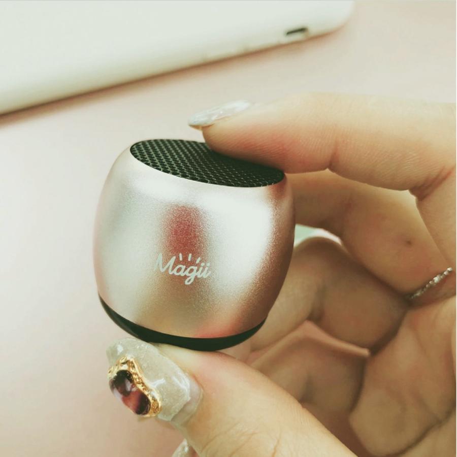Magii マギー ミニスピーカー mini speaker セルフィー機能 ハンズフリー 35.6mm×30.5mm プロジェクト琉球 (06) | プロジェクト琉球 | 04
