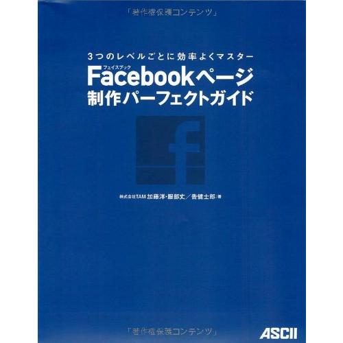 3つのレベルごとに効率よくマスター Facebookページ制作 パーフェクトガイ (中古品) | 