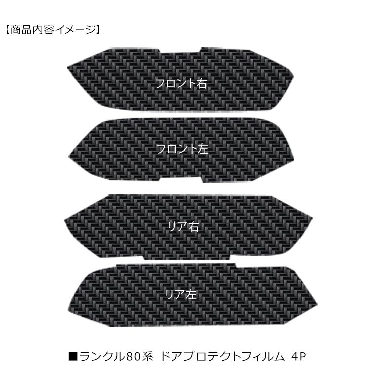 ランドクルーザー80 ランクル80 ドア 保護フィルム ドアハンドル