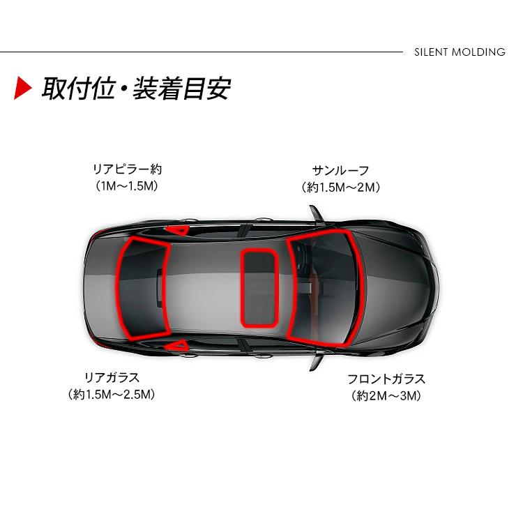 スズキ アルトラパン HE33S フロントガラス リアガラス T型静音モール