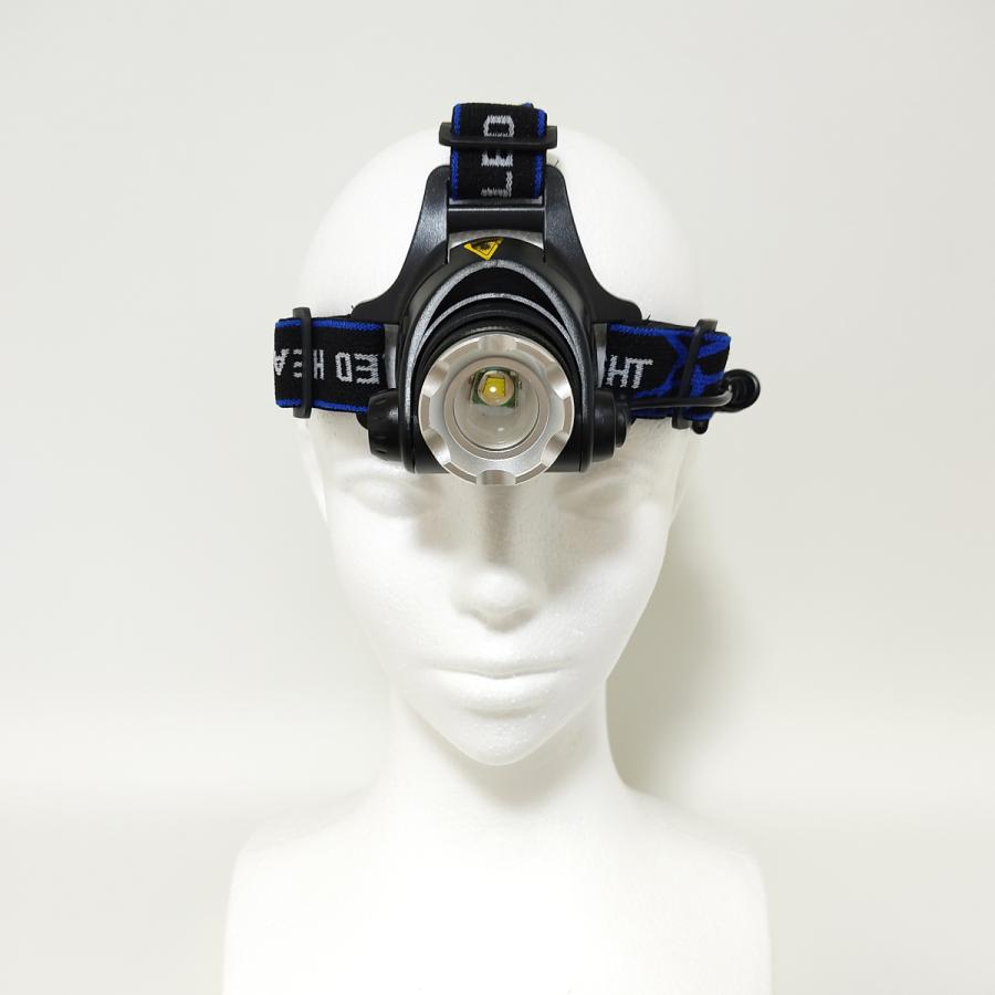 LEDヘッドライト 乾電池式 単3電池4本仕様 防災 災害対策 送料無料