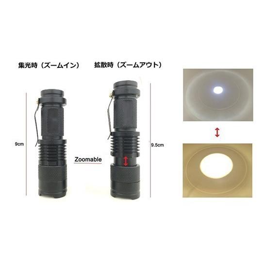 LED ライト ハンディライト 小型 懐中電灯 軽量 10色セット 送料無料 |  | 05