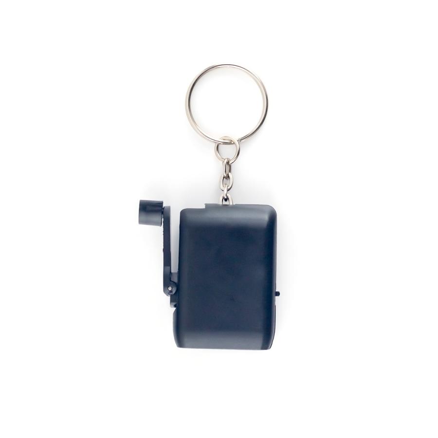 LED ライト キーホルダー型 手回し 充電 送料無料 |  | 03