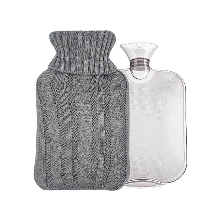 湯たんぽ ニットカバー付き 注水式 エコ 温めグッズ コンパクト 暖かい ゆたんぽ 足元 冷え対策 防寒グッズ 送料無料 |  | 05