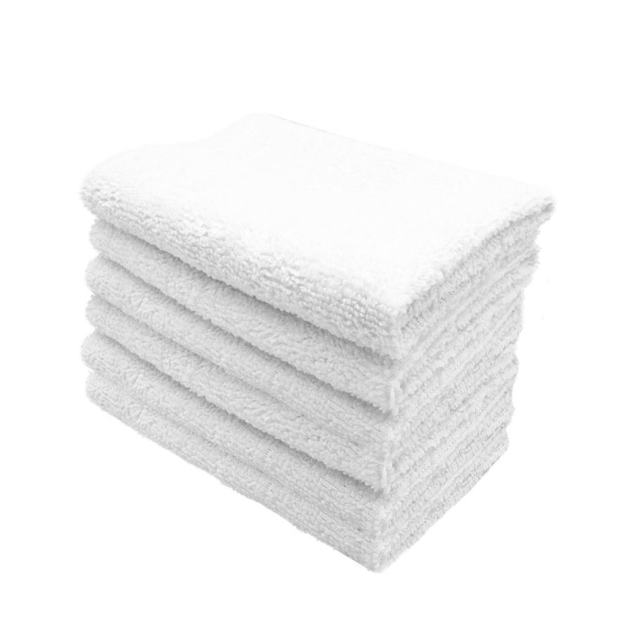 マイクロファイバークロス ホワイト タオル ふきん 掃除 ダスター 吸水 拭き上げ 6枚セット/12枚セット 送料無料 |  | 04