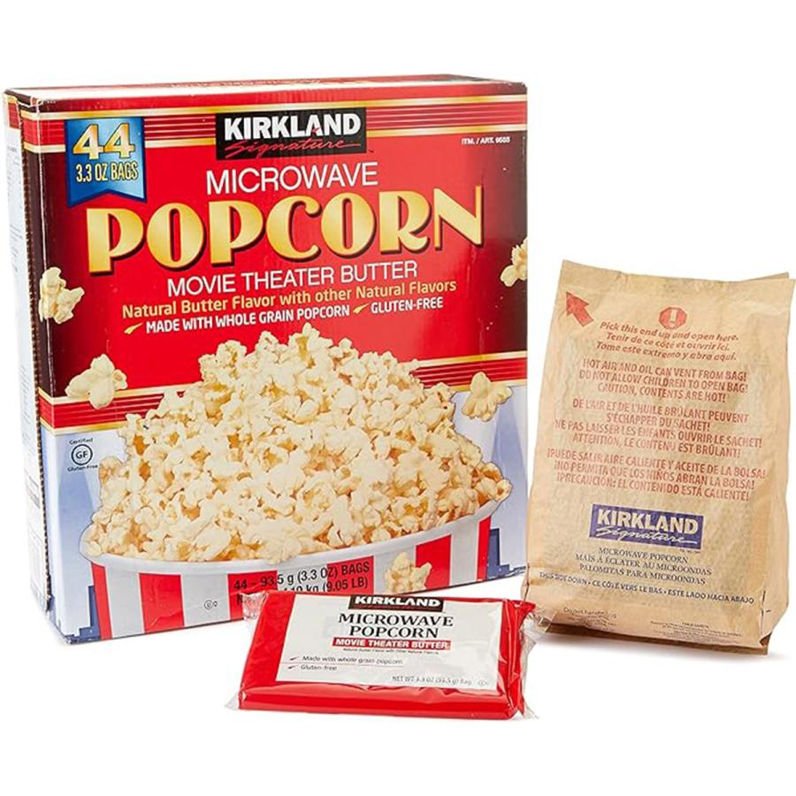 KIRKLAND カークランド ポップコーン レシピ付き 説明書 キャンプ 調理 バーベキュー おつまみ 送料無料 | 