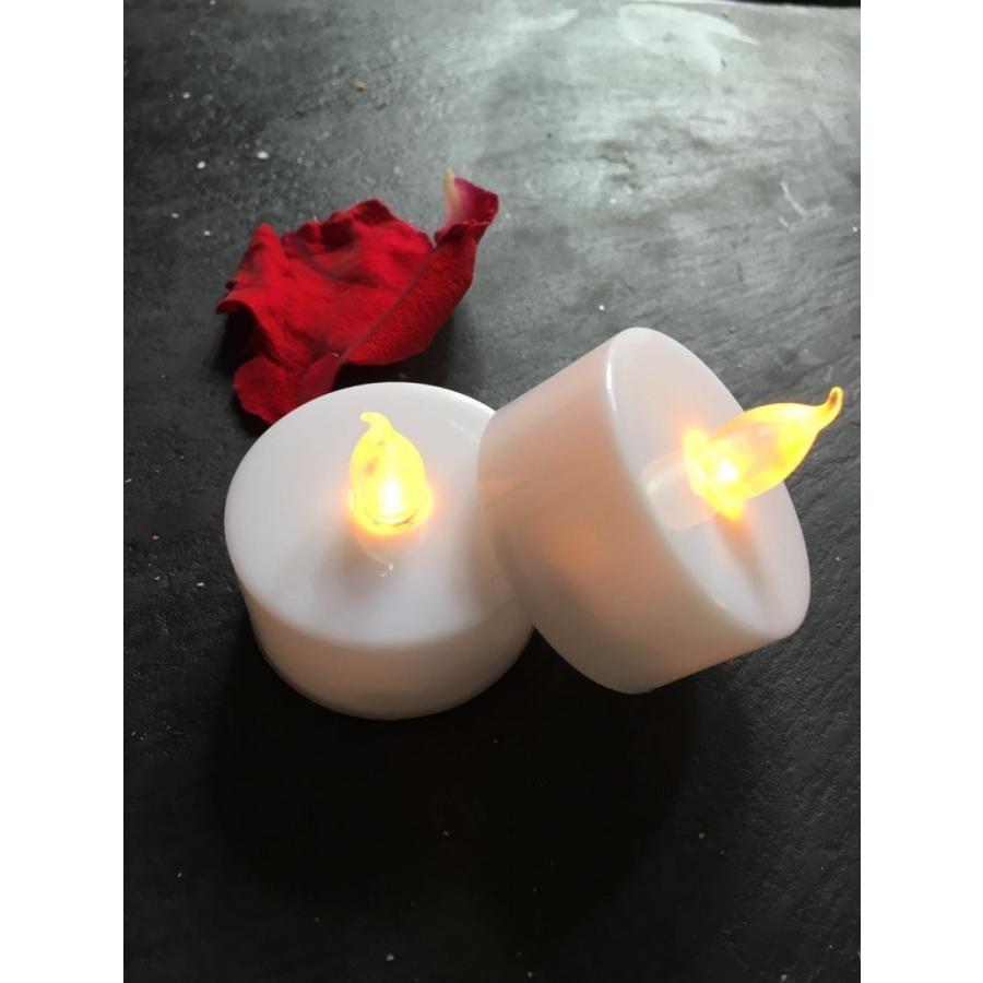 LED キャンドルライト 5個セット 電池式 蝋燭 ウォームホワイト