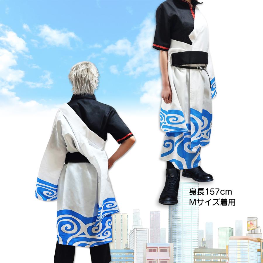 ち*ー様 公式　TranTrip製　銀魂　坂田銀時　コスプレ　衣装 公式 TranTrip製 銀魂 坂田銀時 衣装＋ウィッグ（コスペディア製