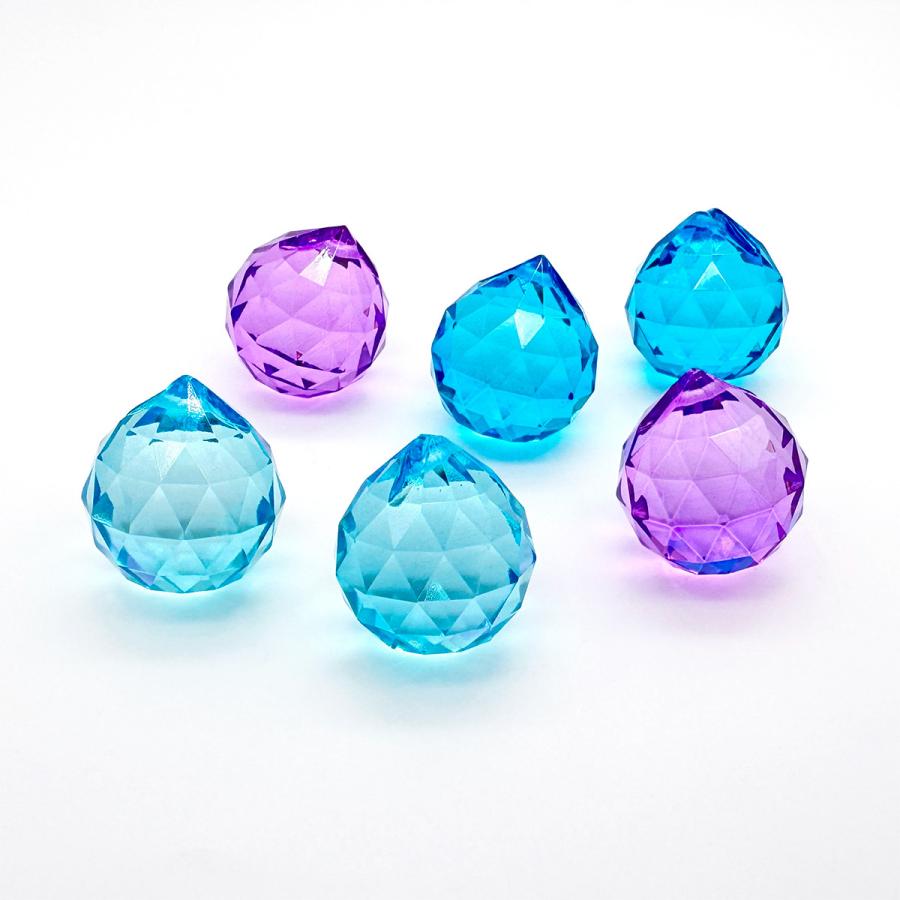 サンキャッチャー 水晶 パーツ インテリア飾り 装飾 3cm 12個セット 送料無料 |  | 05