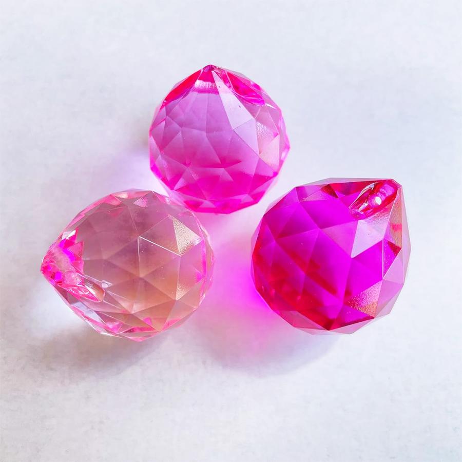 サンキャッチャー 水晶 パーツ インテリア飾り 装飾 3cm 12個セット 送料無料 |  | 09