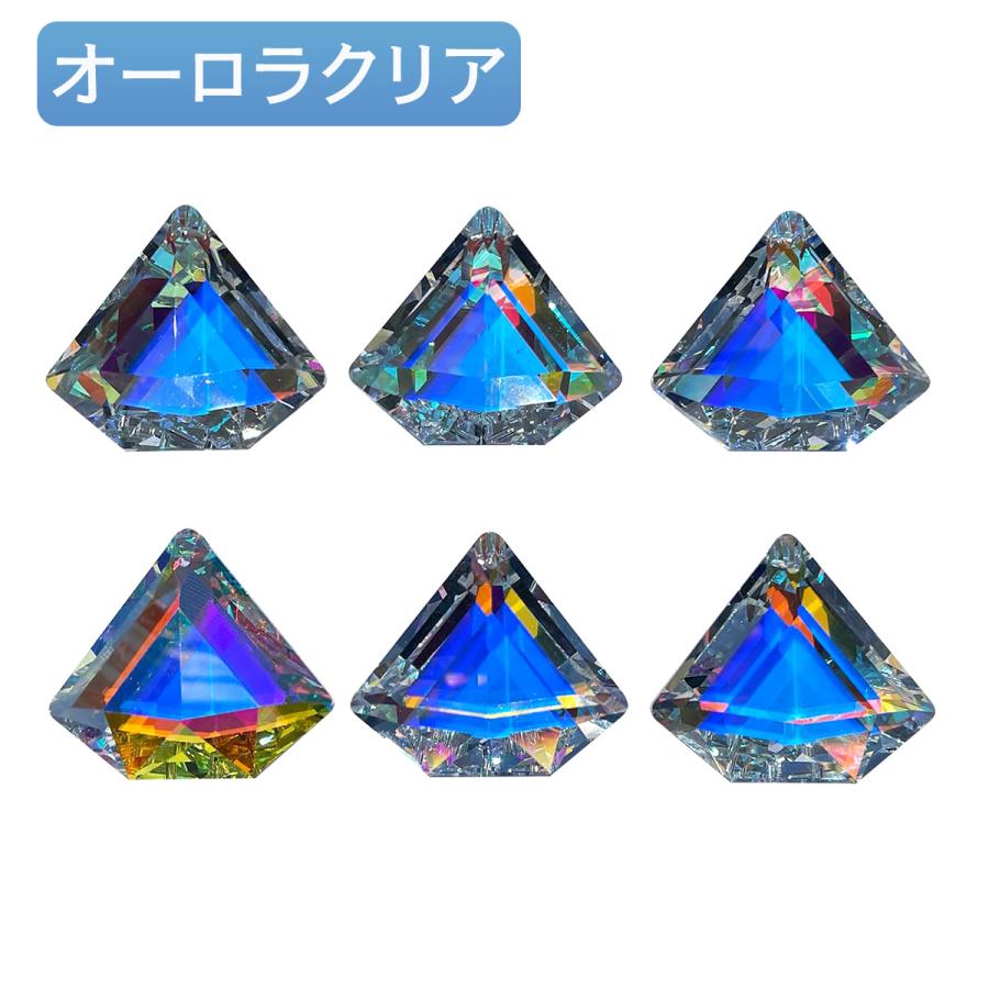 サンキャッチャー 水晶 インテリア飾り パーツ 装飾 K9ガラス ダイヤモンド型 6個セット 送料無料 |  | 06