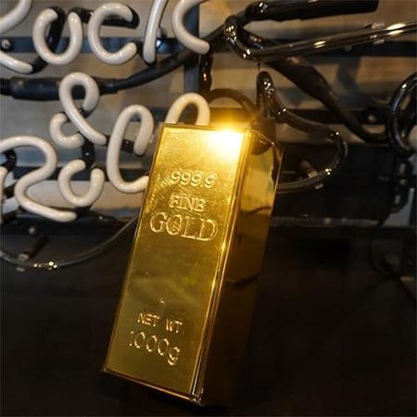 金の延べ棒 ゴールド レプリカ 3点セット パーティグッズ 装飾 雑貨