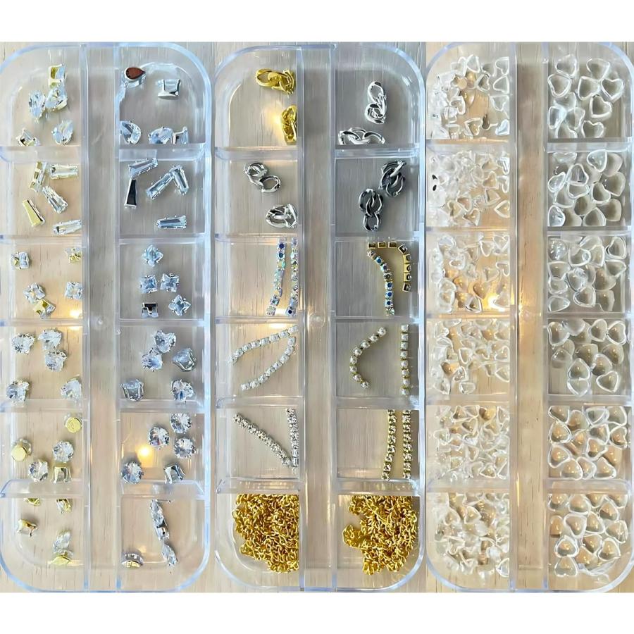 ネイルパーツ セット 大容量 ネイルアート セルフネイル ジェルネイル 選べる種類 送料無料 |  | 09