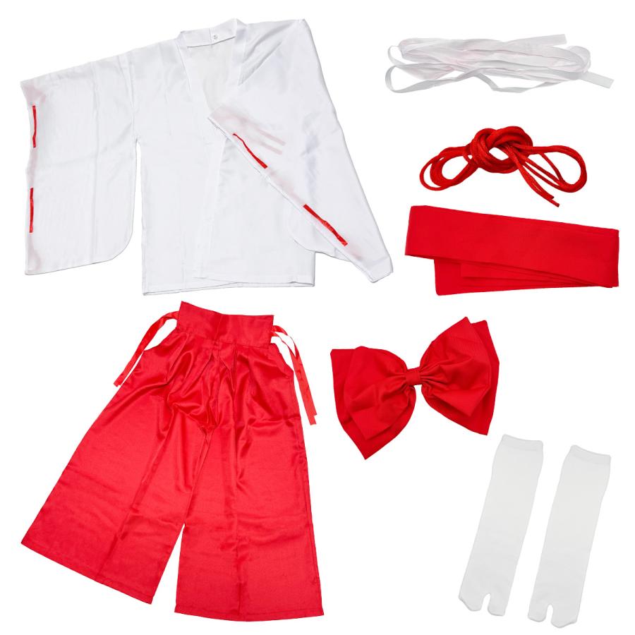 巫女 衣装 みこさん 神社 巫女コスチューム 送料無料 |  | 03