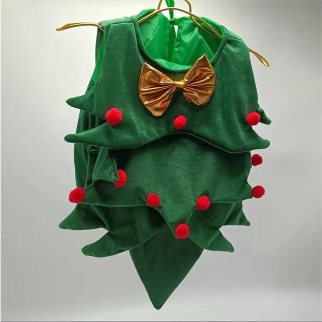 クリスマスツリー コスプレ 衣装 子ども用 ベビー 赤ちゃん 1ヶ月〜12ヶ月に 60 70 80 送料無料 |  | 03