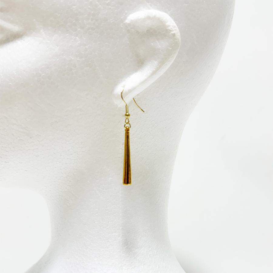 ワンピース ロロノア ゾロ風 ピアス ゴールド 三連 ハロウィン