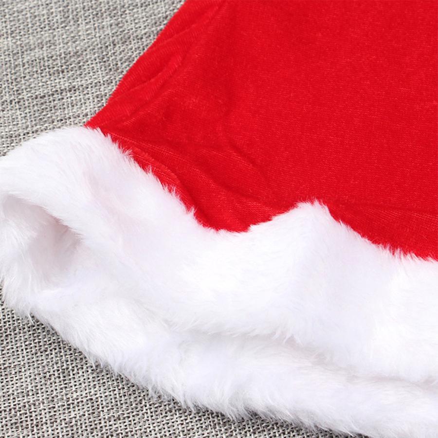 サンタ ポンチョ サンタ帽子 2点セット ブラック レッド キッズ 大人用 衣装 クリスマス コスチューム サンタクロース 送料無料 |  | 08
