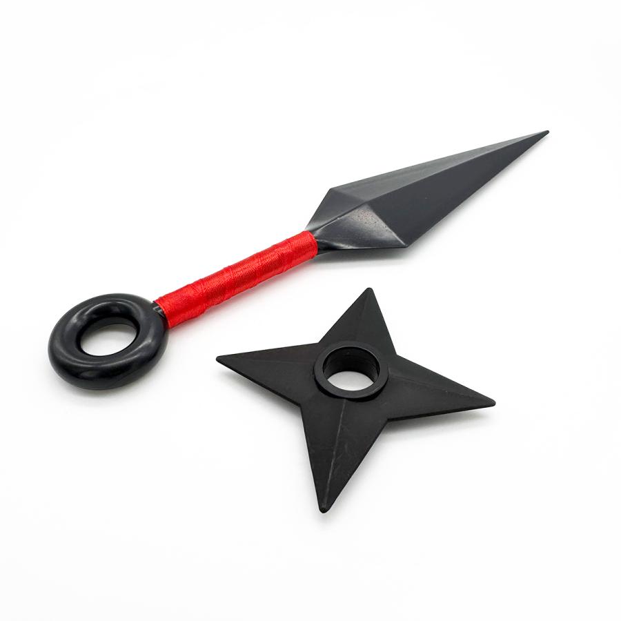 クナイ 手裏剣 忍者 仮装 小道具 おもちゃ コスプレ 忍者武器 樹脂製 軽量 くない 忍び 衣装 ハロウィン 文化祭 学園祭 販促 イベント 送料無料 |  | 03