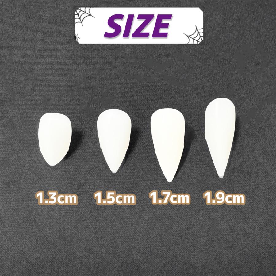 吸血鬼 つけ牙 6本セット 大人用 ハロウィン 仮装 ドラキュラ ヴァンパイア コスプレメイク パーティー イベント 文化祭 学園祭 送料無料 |  | 05