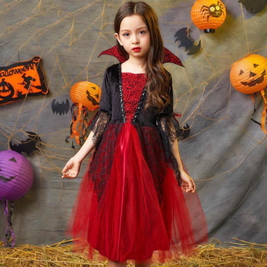 ドラキュラ ワンピース 衣装 ハロウィン 光るカチューシャセット レディース 仮装 コスプレ イベント ハロウィンパーティー 送料無料 |  | 05