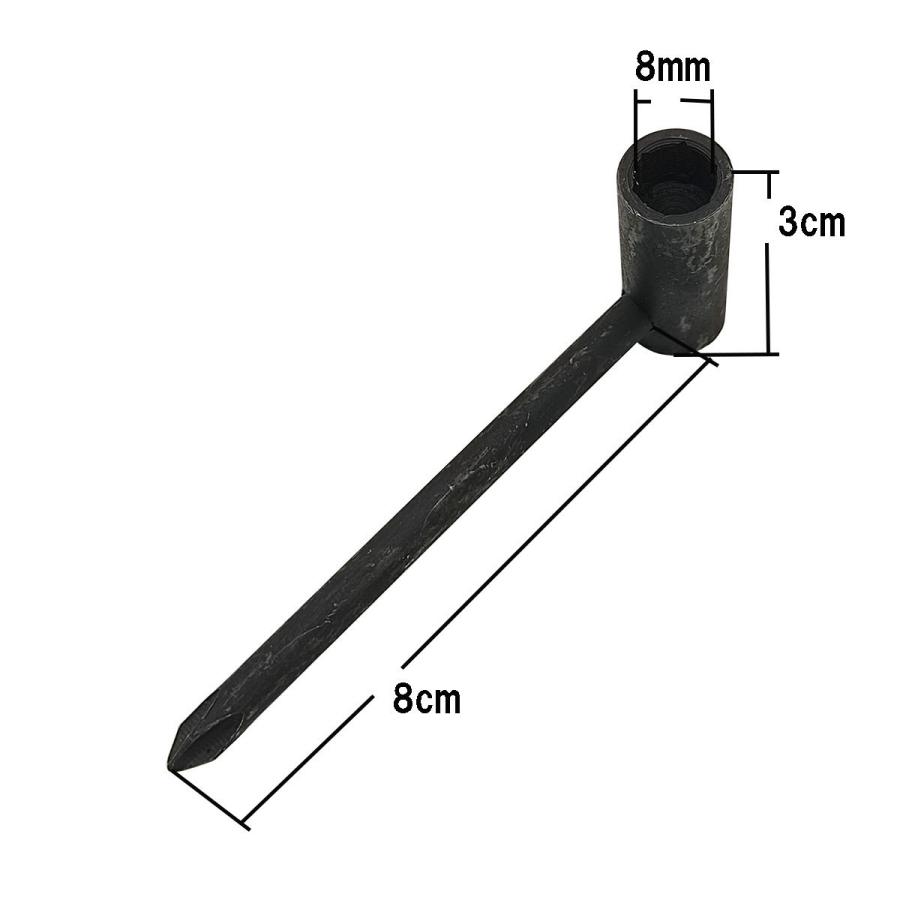 ボックスレンチ 6.35mm 7mm 8mm ブラック ネック・トラスロッド調整用 melorudo メロルド 送料無料 |  | 08