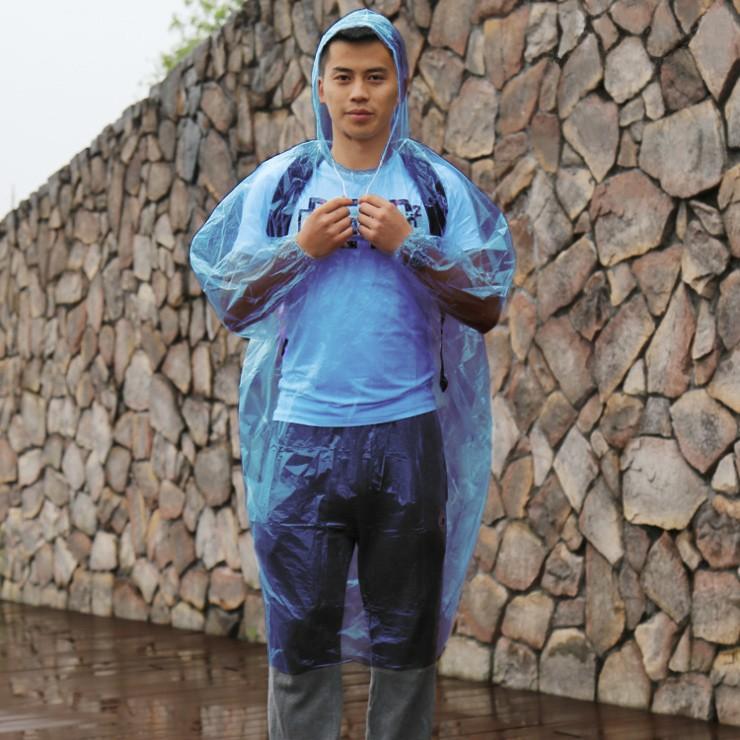 レインコート フード付き レインポンチョ カッパ 使い捨て 男女兼用 フリーサイズ 10個セット 送料無料 |  | 04