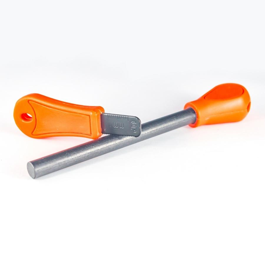 マグネシウム ファイヤースターター ホイッスル セット 火打ち石 オレンジ 送料無料 |  | 02