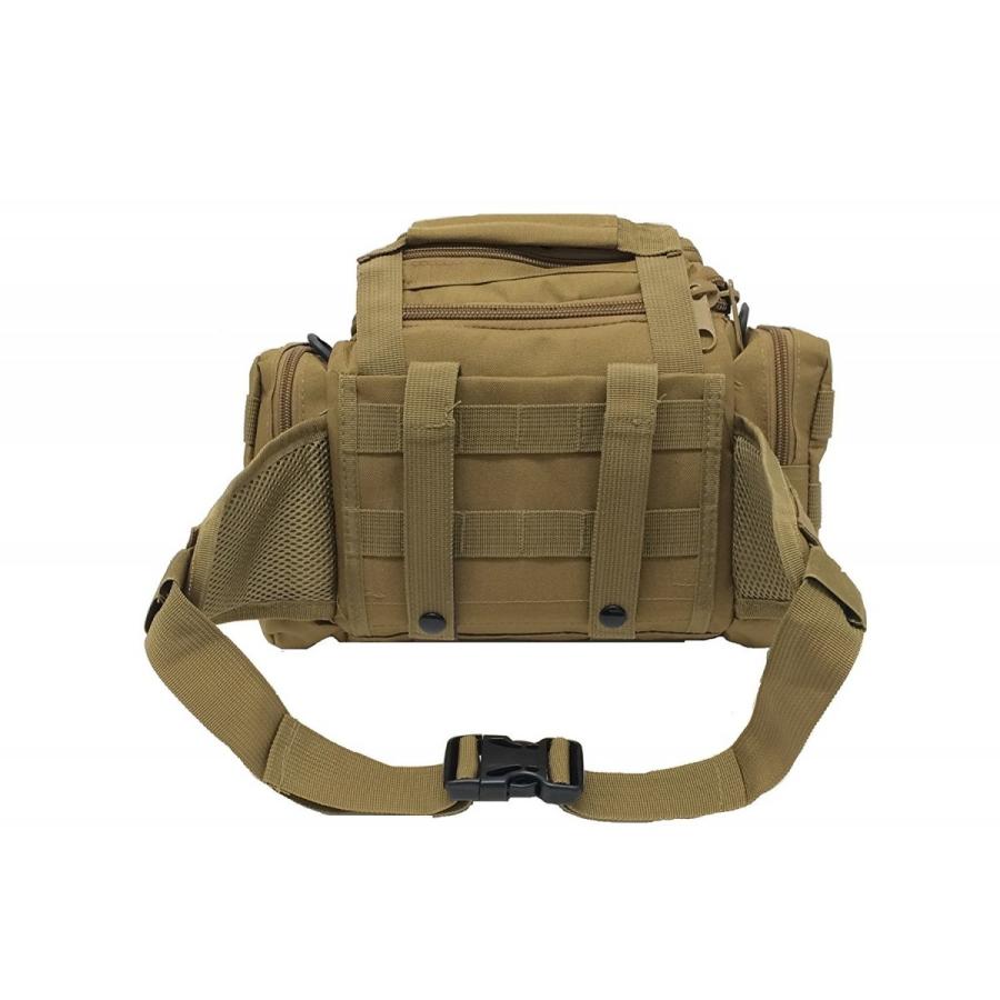 ウエスト バッグ 4WAY ショルダー 多機能 ハンド フロント ウエストポーチ アウトドア 送料無料 | ブランド登録なし | 03