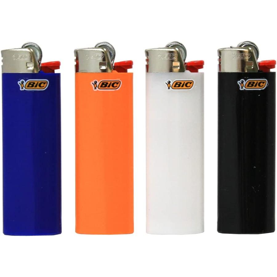 BIC（ビック）ライター 単色または4色x2 8本セット J26 レギュラー 徳用 使い捨て 長持ち 着火剤 アウトドア キャンプ 送料無料 | BIC | 06