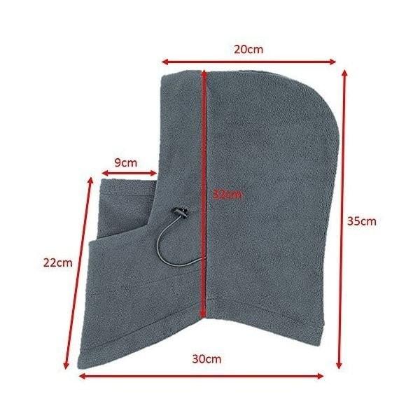 フルフェイスマスク 多機能 6way 全14色 ネックウォーマー バラクラバ スノーボード スキー 送料無料 | ブランド登録なし | 17