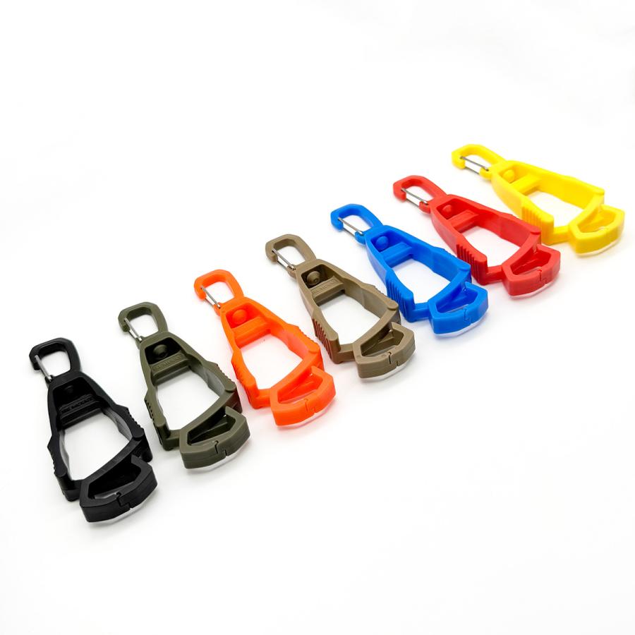 カラビナクリップ 手袋 帽子 小物 吊り下げ ワンタッチ 落下防止 アウトドア 登山 キャンプ 作業時に便利アイテム 3個セット 送料無料 |  | 13
