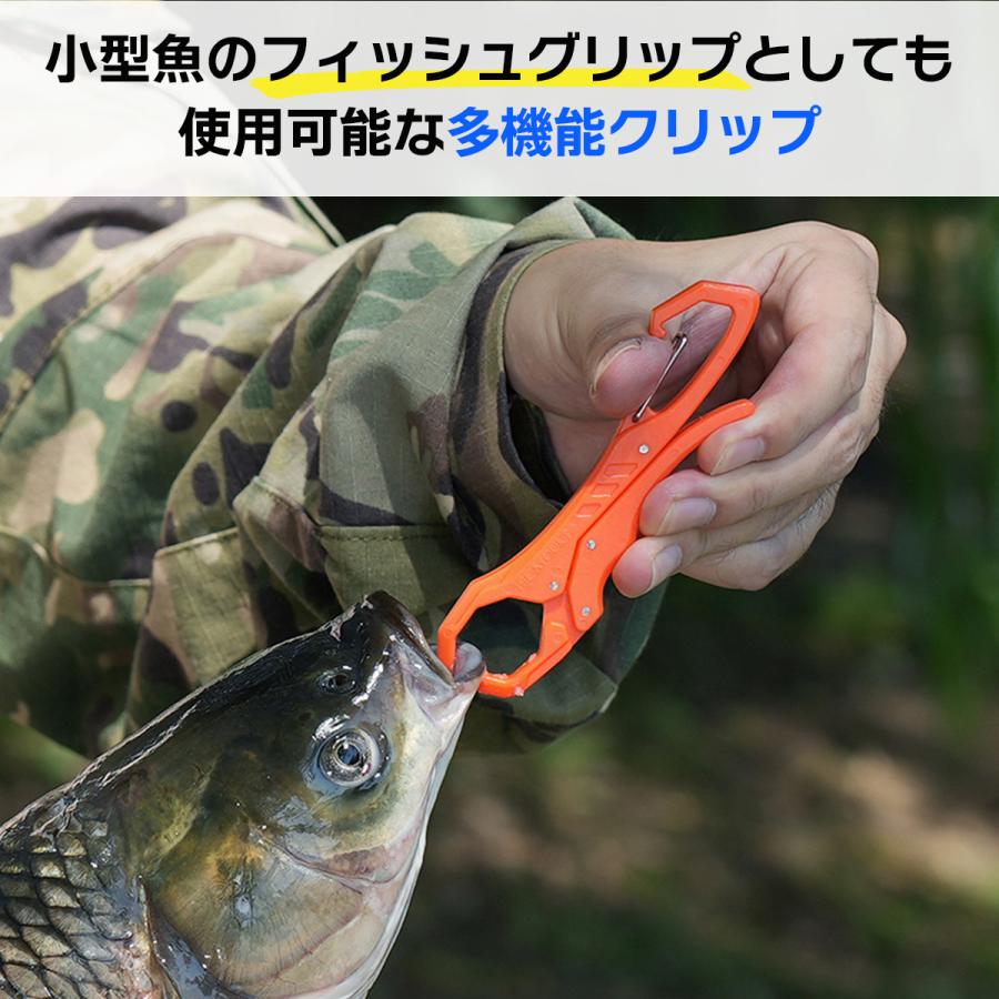 多機能カラビナクリップ 小物 ホルダー 落下防止 紛失防止 アウトドア キャンプ ウォーキング ハイキング 送料無料 |  | 04