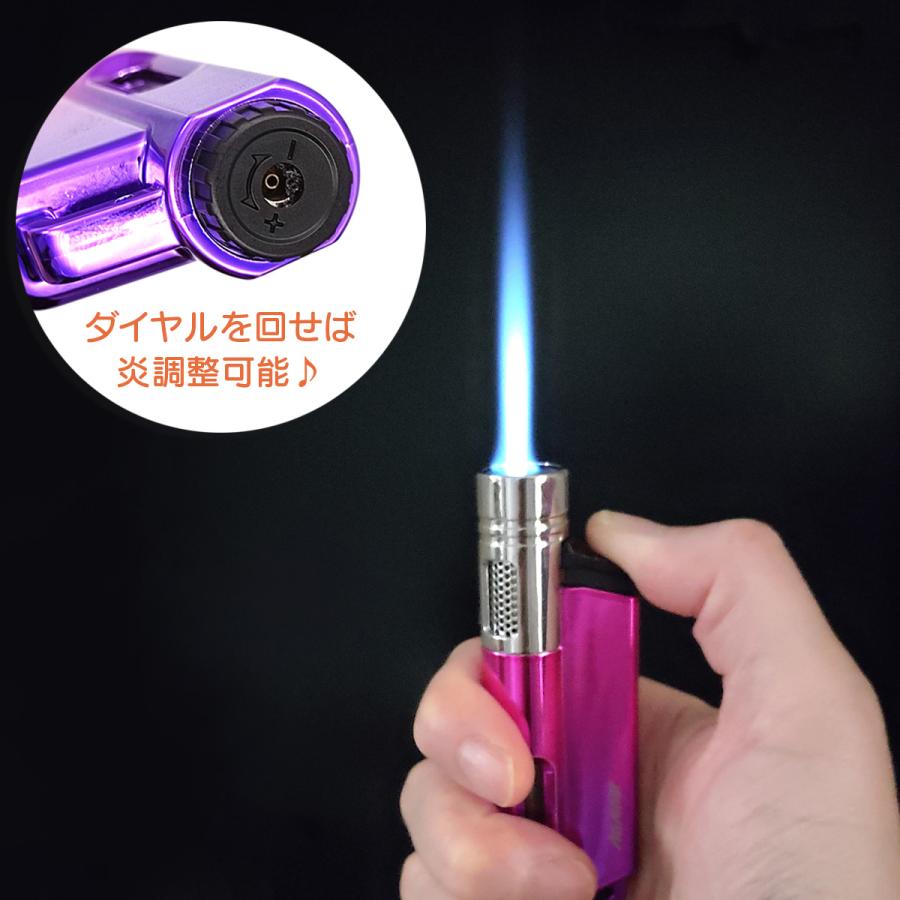ライター ROCK’NG-JET アゲインスト ガス注入式 ターボライター 着火 アウトドア BBQ オレンジ ブルー パープル 送料無料 |  | 01