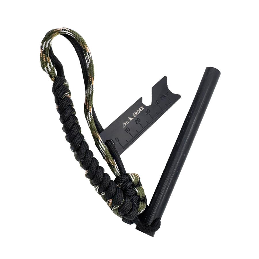 ファイヤースターター マグネシウム合金 火起こし ストラップ付き 選べるセット アウトドア キャンプ 火起こし 着火剤 送料無料 |  | 10