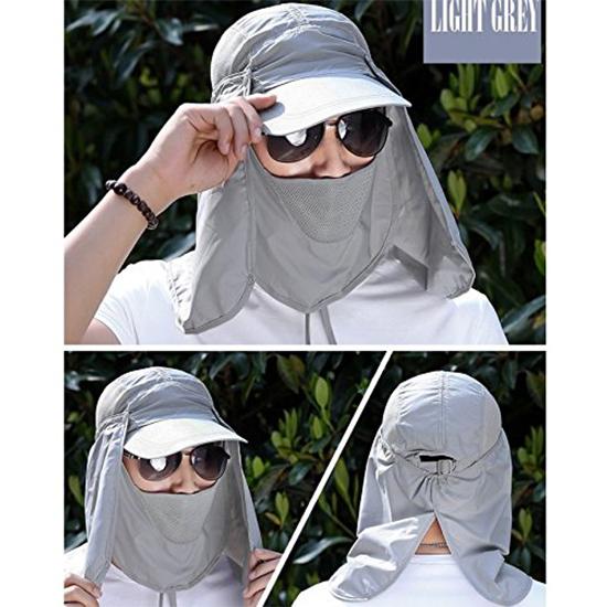 日よけ帽子 UV対策 熱中症 予防 紫外線防止 セパレート式 4WAY 帽子 アウトドア ジョギング 送料無料【BLACK FRIDAY店舗クーポン対象】 | ブランド登録なし | 18