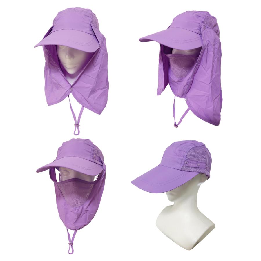 日よけ帽子 UV対策 熱中症 予防 紫外線防止 セパレート式 4WAY 帽子 アウトドア ジョギング 送料無料【BLACK FRIDAY店舗クーポン対象】 | ブランド登録なし | 17