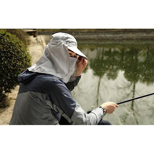 日よけ帽子 UVカット 13色 4way 折りたたみ機能付き 紫外線 UV対策 熱中症予防 アウトドア 庭作業 ジョギング 送料無料 | ブランド登録なし | 05