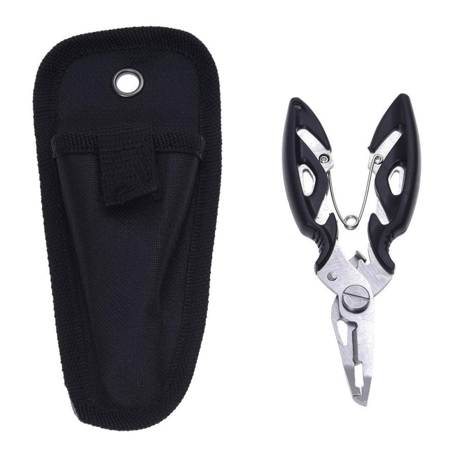 フィッシングプライヤー ペンチ はさみ ラインカッター 専用ケース付 送料無料 |  | 01